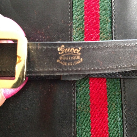 Rare Vintage Gucci Toiletry Cosmetics Travel Bag - Picture 4 of 8